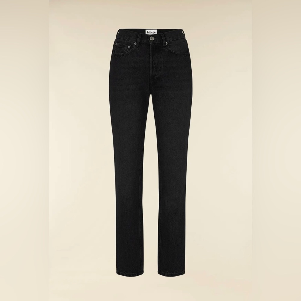 Rouje Paris Germain Jeans in color Noir Stone Simple